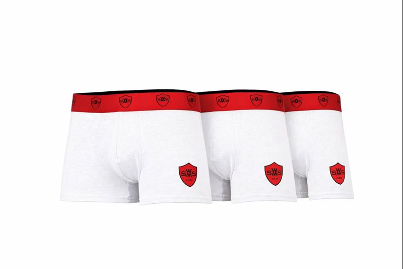 Kırmızı Beyaz Premium BoxerKırmızıKırmızı