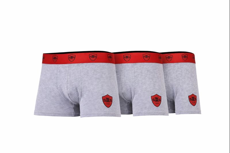 Kırmızı Gri Premium Boxer